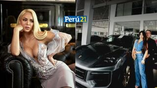 Sheyla Rojas presume lujoso Porsche que le regaló Sir Winston: “Relación perfecta, él paga y yo uso”