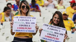 FOTOS: Brasil gana en cancha y en tribunas