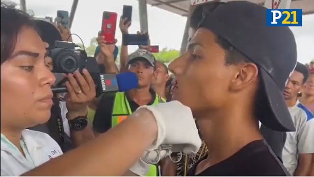 México: Migrantes se cosen los labios como protesta tras rechazo de visas humanitarias