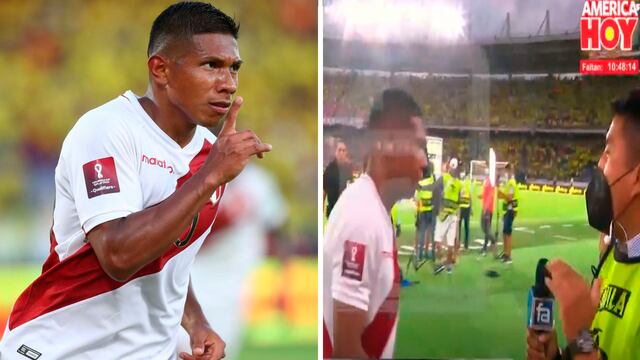 Edison Flores se molesta con reportero tras derrotar a Colombia: “Ahora quieren hablar conmigo”