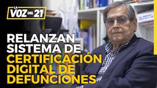 Oscar Ugarte: Médicos y obstetras de Lima serán capacitados en certificación digital de defunciones