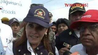 Mercedes Aráoz anunció construcción de puente en quebrada Juana Ríos