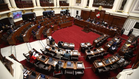 Pleno del congreso de la República votó hoy el retorno a la bicameralidad. (Foto: Jorge Cerdan/ GEC)