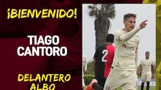 Atlético Grau le dio la bienvenida a Tiago Cantoro, su nuevo refuerzo