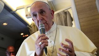 Papa Francisco dice que es “un honor” que lo critiquen en Estados Unidos