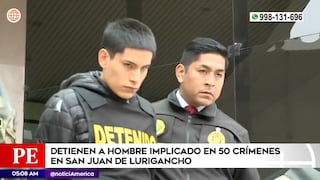 El terror de San Juan de Lurigancho: Cae sujeto de 21 años vinculado a 50 casos de sicariato