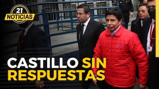 Pedro Castillo no respondió al fiscal