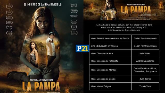 ‘La Pampa’ lidera preselecciones peruanas en los Premios Platino 2024