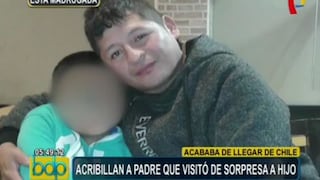 Sicario juvenil acribilla de tres balazos a padre de familia en el Callao [VIDEO]