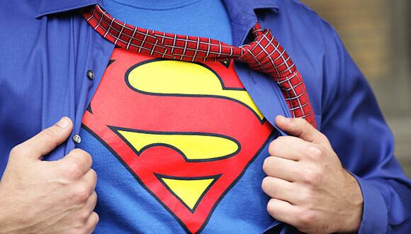 Los fans de Superman hicieron que la foto fuera tendencia en las redes sociales.