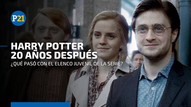 Harry Potter: ¿Cómo luce ahora el elenco principal de la saga a 20 años de su estreno?
