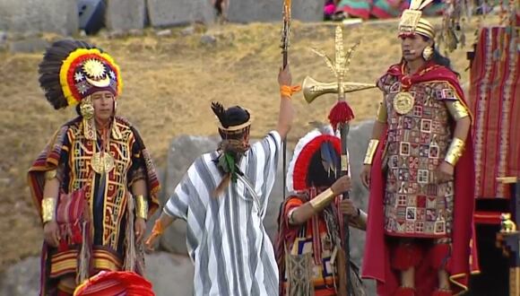 ENCUENTRO. Jefe asháninka se presenta ante el Inca. (Foto: TVPerú)