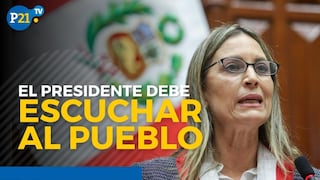 María del Carmen Alva: ‘Si el presidente Castillo dice que hay que gobernar con el pueblo, es momento de escucharlo’