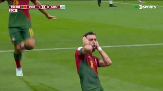 Gol de Bruno Fernandes: árbitro cobró polémico penal en el 2-0 de Portugal vs. Uruguay [VIDEO]