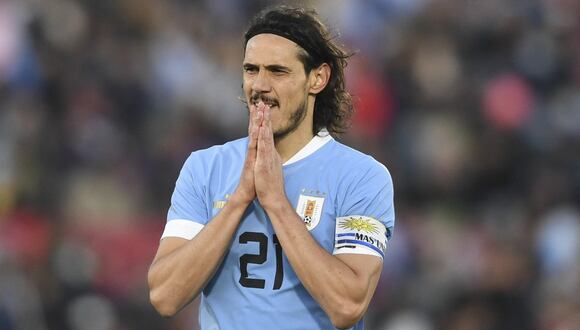 Cavani tiene 37 años y jugó por última vez con Uruguay en 2022 (Foto: AFP).