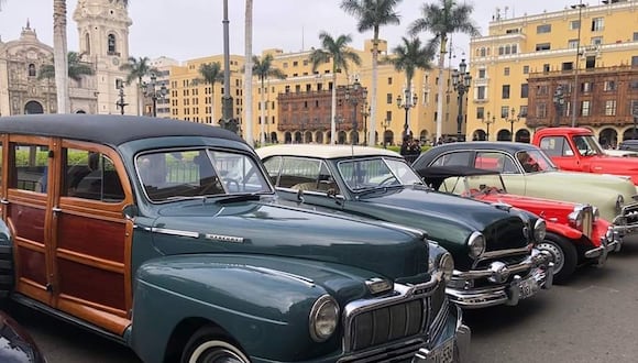 Barranco: Exhibición gratuita de autos clásicos de los años 50 al 2000 en Parque Municipal. (Foto: Difusión)
