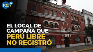 Alvaro Reyes sobre el local de campaña que Perú Libre no registró