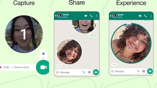 WhatsApp: Ahora puedes enviar mensajes de video instantáneos