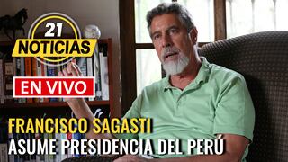 Francisco Sagasti asume la presidencia del Perú