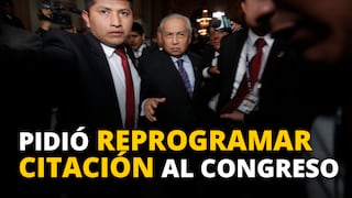 Pedro Chavarry solicita reprogramar su citación al Pleno del Congreso