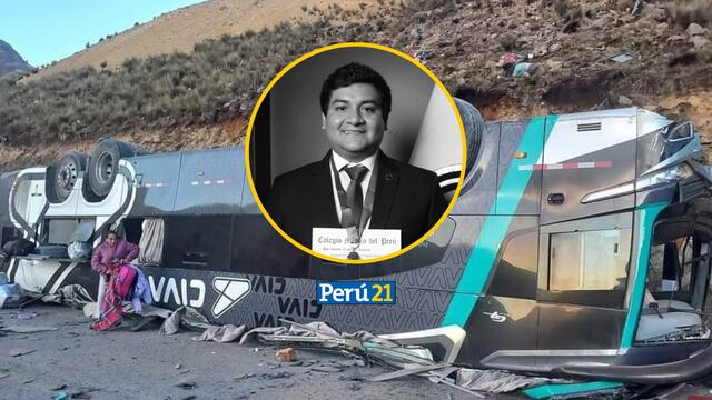 Ayacucho: Joven médico murió en accidente de bus por ir a recoger informe final de su Serums