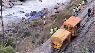 ¡Lamentable! Tren se descarrila en Cusco y deja un muerto y dos heridos