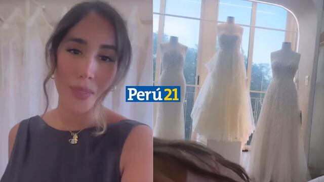 Melissa Paredes se casará por segunda vez: Actriz tuvo su prueba de vestido de novia