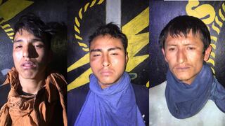 Tres presuntos narcoterroristas que portaban armas y panfletos son capturados en el Vraem