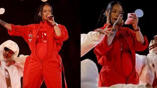 Rihanna y su sorpresa en el Super Bowl: Cantante apareció embarazada en su show