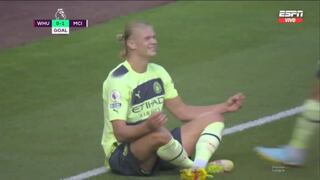 Gol de penal de Erling Haaland: así fue su estreno oficial con Manchester City [VIDEO]