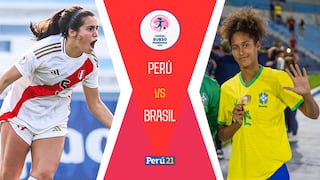 ¡Hasta el final! Perú vs Brasil: Hora y canal EN VIVO del Femenino Sub 20