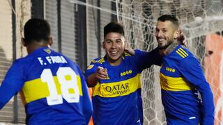 Boca venció 3-1 a Barracas Central y es líder de la Liga Profesional Argentina