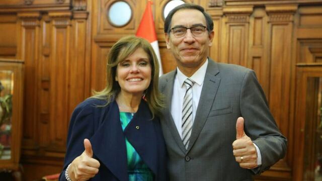 Mercedes Aráoz: “Estoy confiada en que Martín Vizcarra mantiene la lealtad con el presidente”