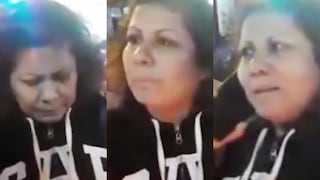 Mujer insulta con frases racistas a fiscalizadores y los amenaza con llamar “a su primo general de la Policía”