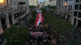 Así se desarrolla la segunda marcha contra la liberación de Alberto Fujimori | FOTOS