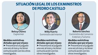 Juez salva de la prisión a Betssy Chávez y a otros dos exministros
