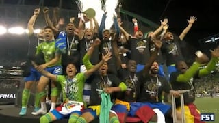 Ruidíaz gritó campeón en Concachampions y festejó con bandera peruana [VIDEO]