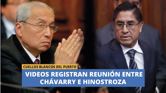 Pedro Chávarry: Videos registran reunión entre exfiscal de la Nación, César Hinostroza y Orlando Velásquez