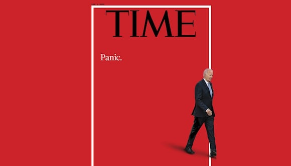 La portada de la revista Time que refleja el sentir de los demócratas.