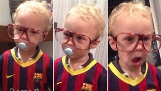 El hijo de Neymar ya usa la camiseta del Barcelona