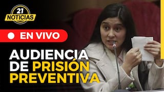 Audiencia: Fiscalía pide 3 años de prisión preventiva para cuñada de Castillo