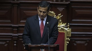 Ollanta Humala: Aprobación cayó a 25%, el peor nivel de su mandato