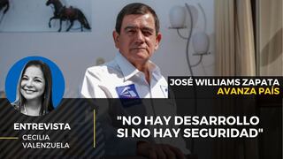 José Williams Zapata candidato al Congreso por Avanza País