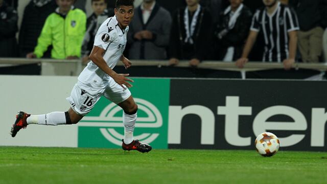 Con Hurtado, Vitória Guimaraes empató 1-1 ante Konyaspor por la Europa League
