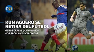 Sergio Kun Agüero se despidió del fútbol: conoce los otros futbolistas que pararon por problemas cardíacos