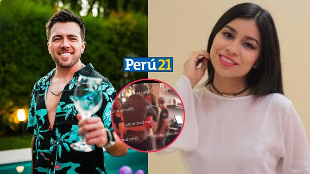 ¡Derrochan amor! Julián Zucchi y Priscila Mateo son captados en popular bar de Miraflores | VIDEO