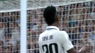 Gol de Vinícius Júnior para el 2-0 de Real Madrid sobre Shakhtar en la Champions League