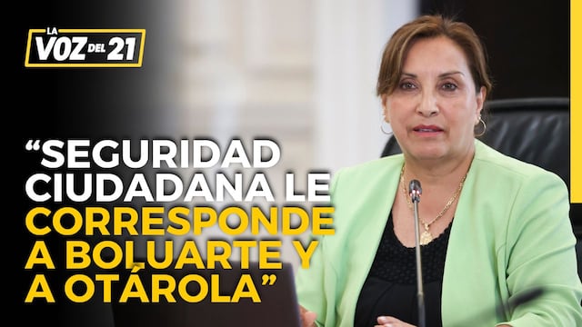 Ricardo Valdés: “El manejo político de la seguridad ciudadana le corresponde a Boluarte y a Otárola”