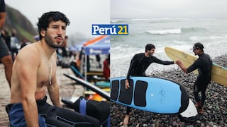 ¡Un limeño más! Sebastián Yatra se luce surfeando en una playa de Miraflores