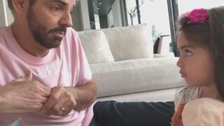 Eugenio Derbez y su gracioso dilema entre su nieta y su hija [VIDEO]